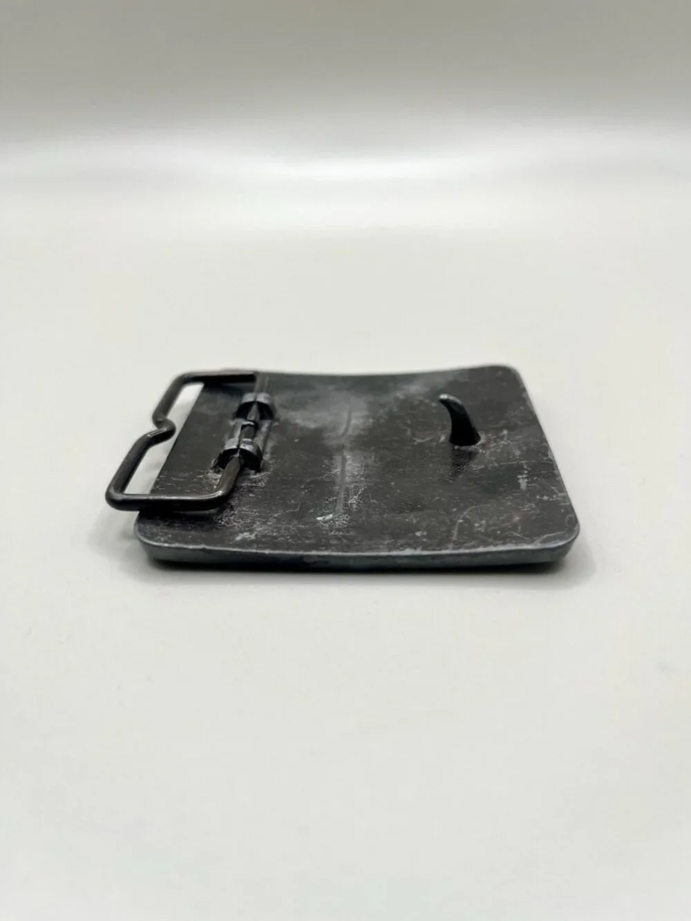 Vintage 70s Kennametal Industrial Logo Belt Buckle Machinist Mining Western